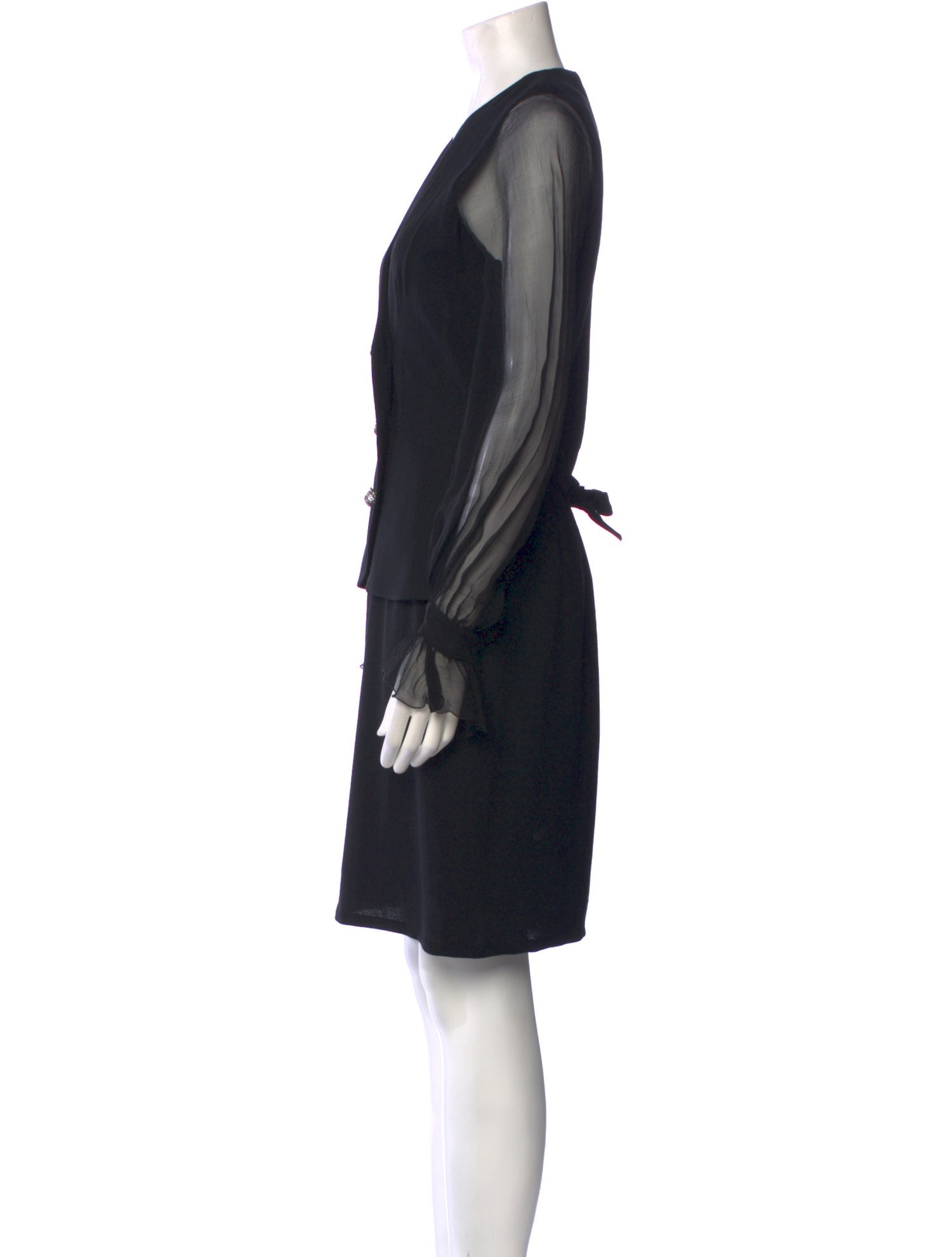 Christian Dior Vintage Knee-Length Dress