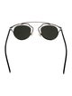 Christian Dior Aviator Tinted Sunglasses