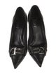 Christian Dior Signature Logo Leather Pumps