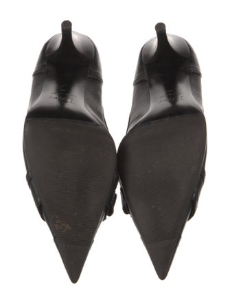 Christian Dior Signature Logo Leather Pumps