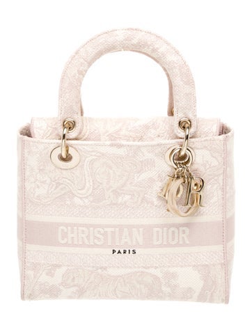 Christian Dior Handle Bags Toile de Jouy D-Lite Medium