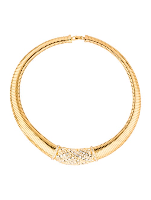 Christian Dior Omega Chain Necklace