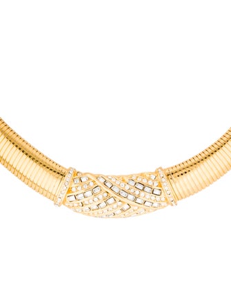 Christian Dior Omega Chain Necklace