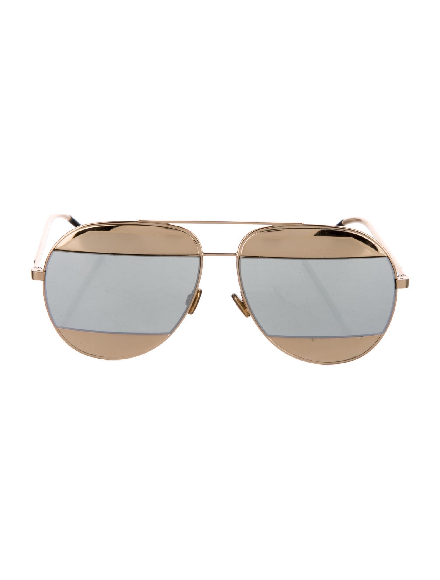 Christian Dior Aviator Mirrored Sunglasses