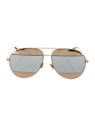 Christian Dior Aviator Mirrored Sunglasses