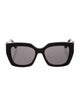 Christian Dior Square Tinted Sunglasses