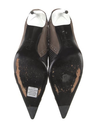 Christian Dior Mesh Mesh Accents Pumps