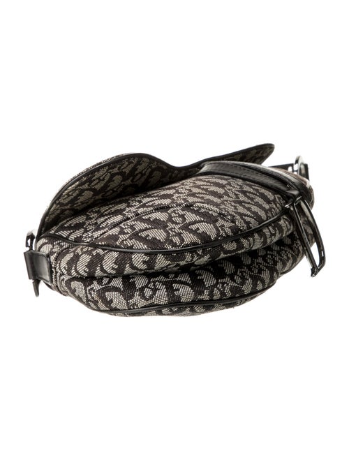Christian Dior Oblique Jacquard Oblique Saddle Vintage