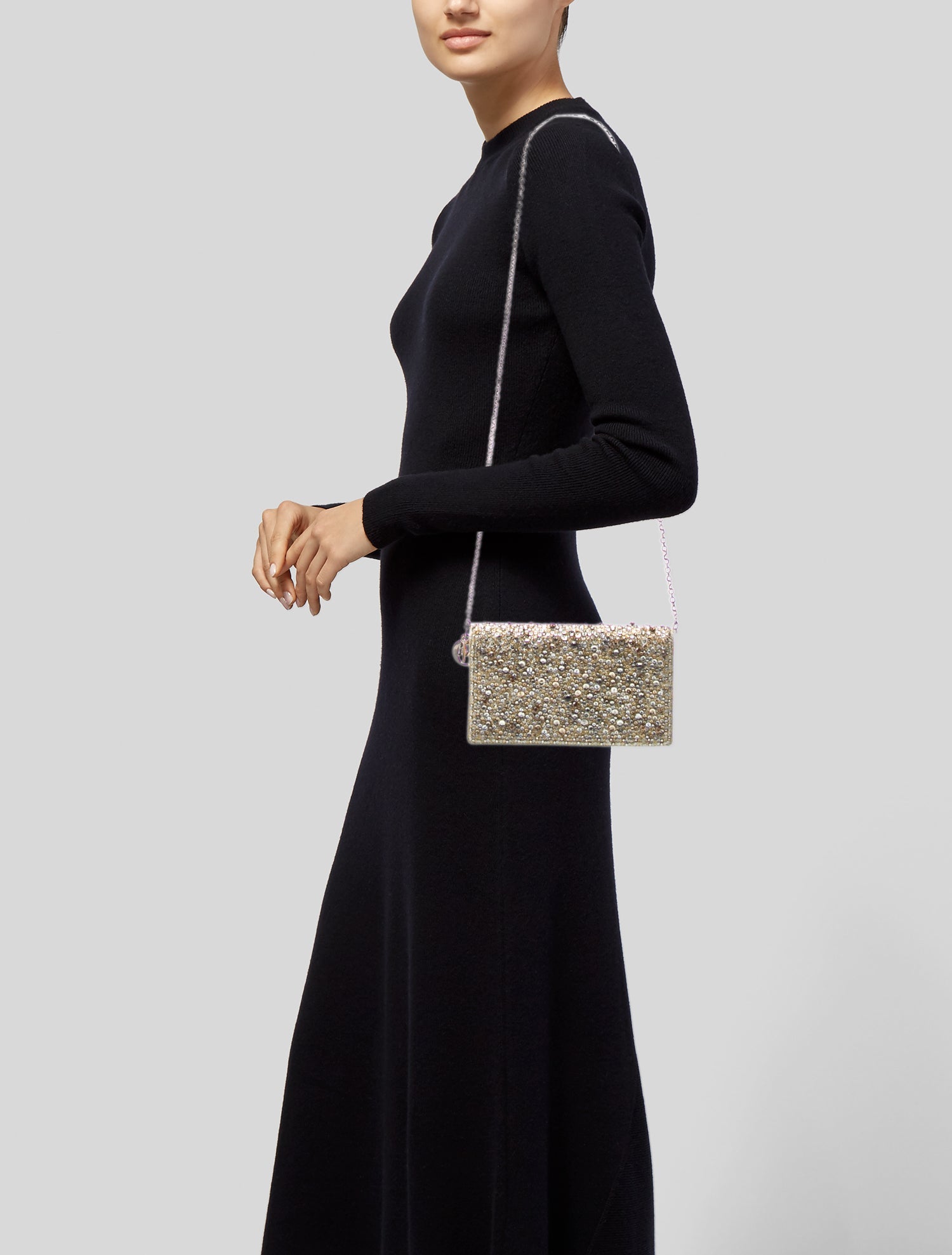 Christian Dior Leather Minaudière