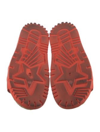 Christian Dior Cannage Pattern Leather Slides