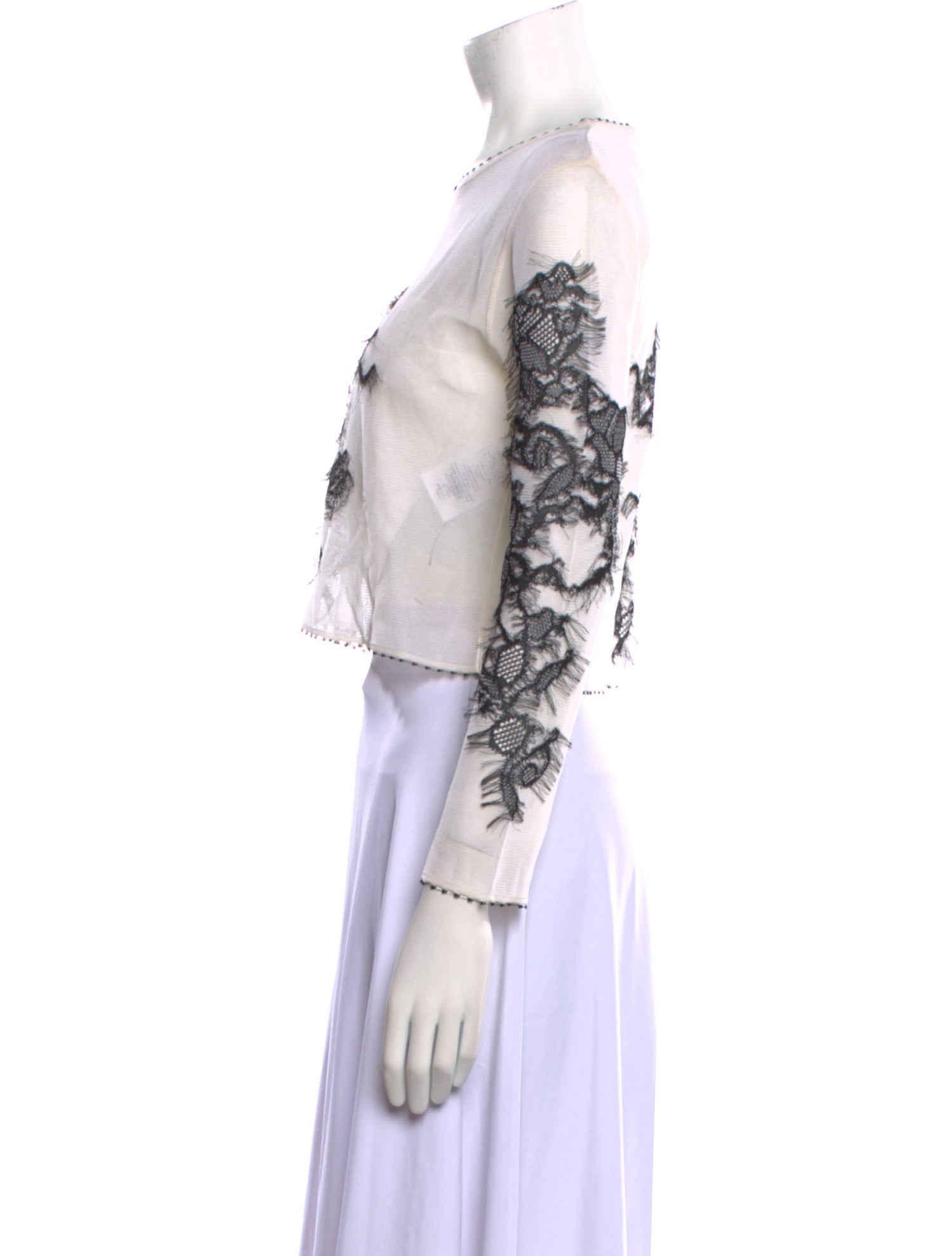 Christian Dior 2023 Silk Crop Top