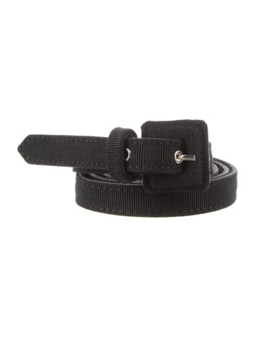Christian Dior Belts Skinny Canvas Belt S