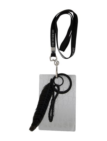 Christian Dior Keychains Embellished lanyard