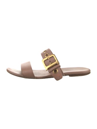 Christian Dior Leather Slides
