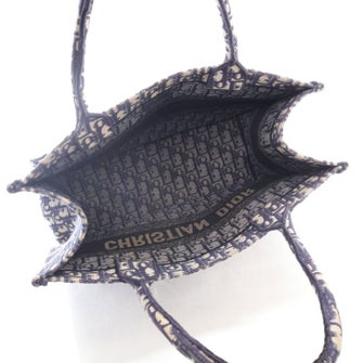 Christian Dior Oblique Jacquard Book Tote