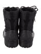Christian Dior Rubber Mesh Accents Rain Boots
