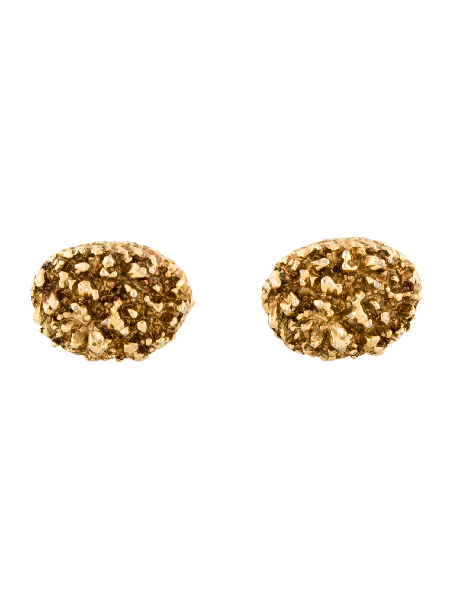 Christian Dior Vintage Textured Cufflinks