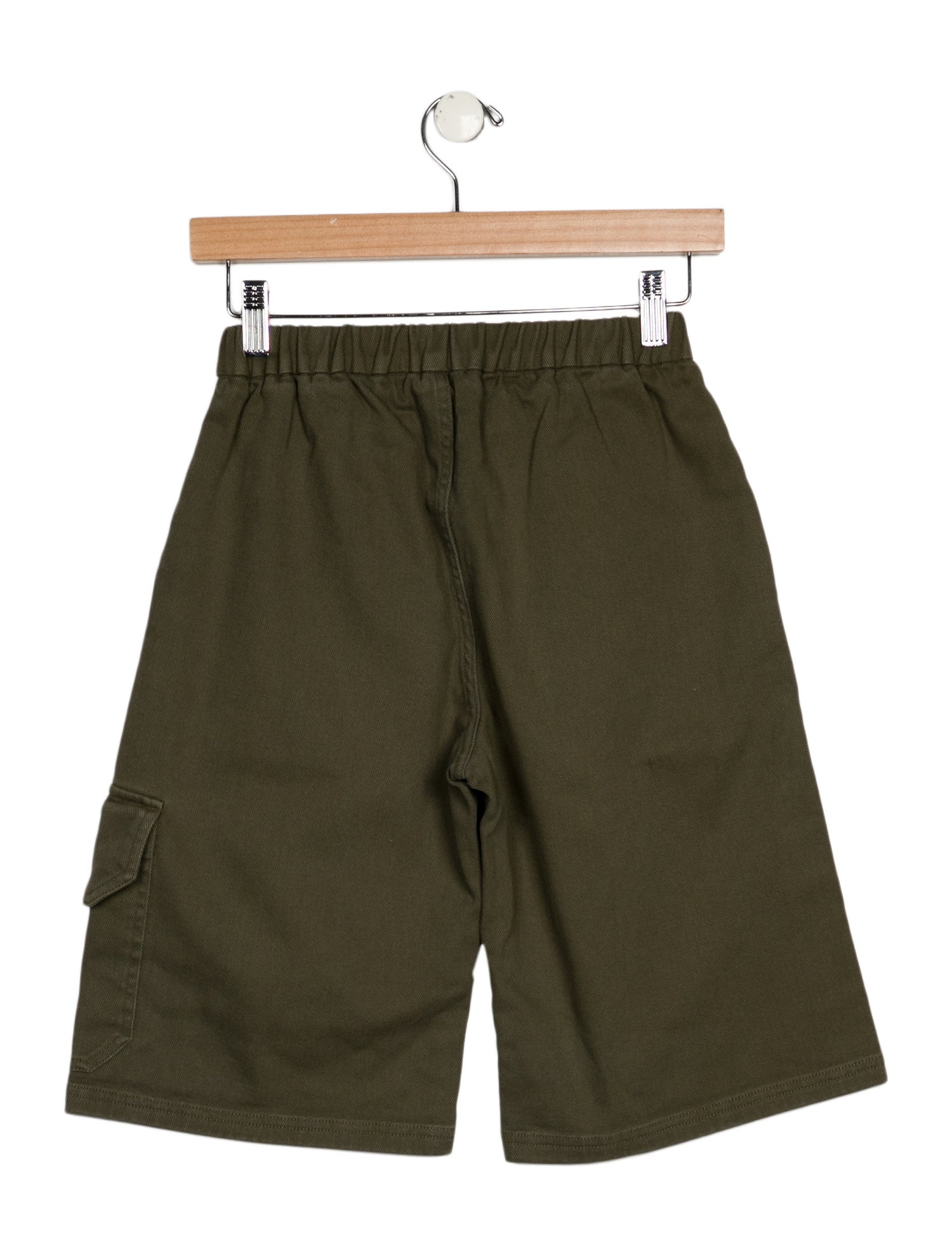 Christian Dior Kids Boys' Solid Embroidered Denim Shorts