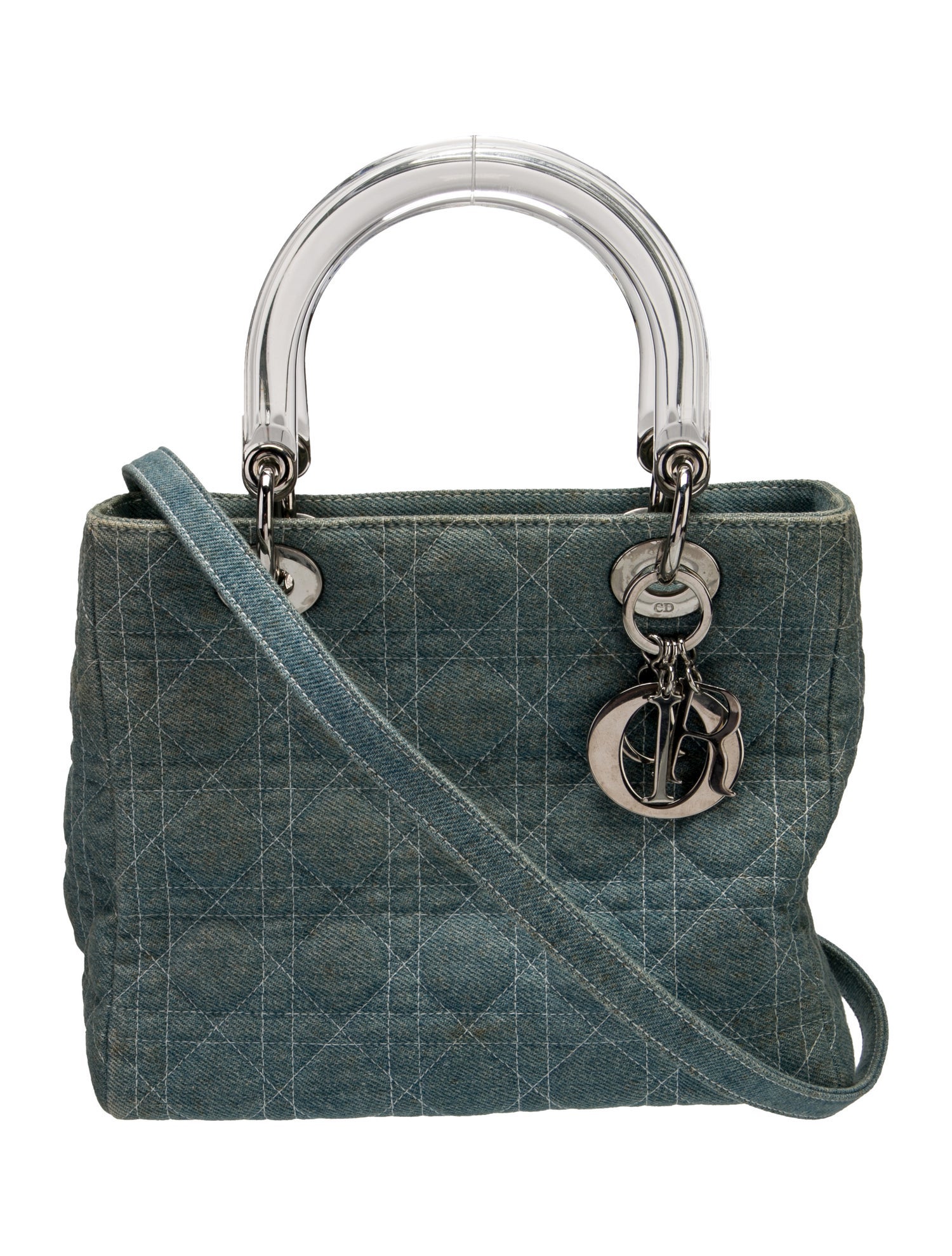 Christian Dior Denim Lady Dior Small Vintage