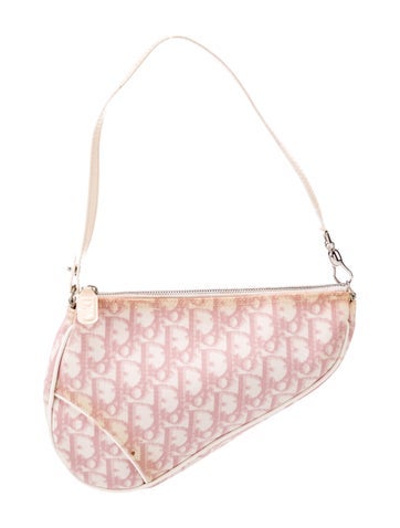 Christian Dior Shoulder Bags Diorissimo Saddle Pochette Vintage