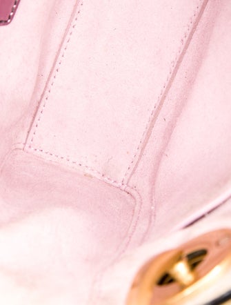 Christian Dior Patent Leather Lady Dior Mini