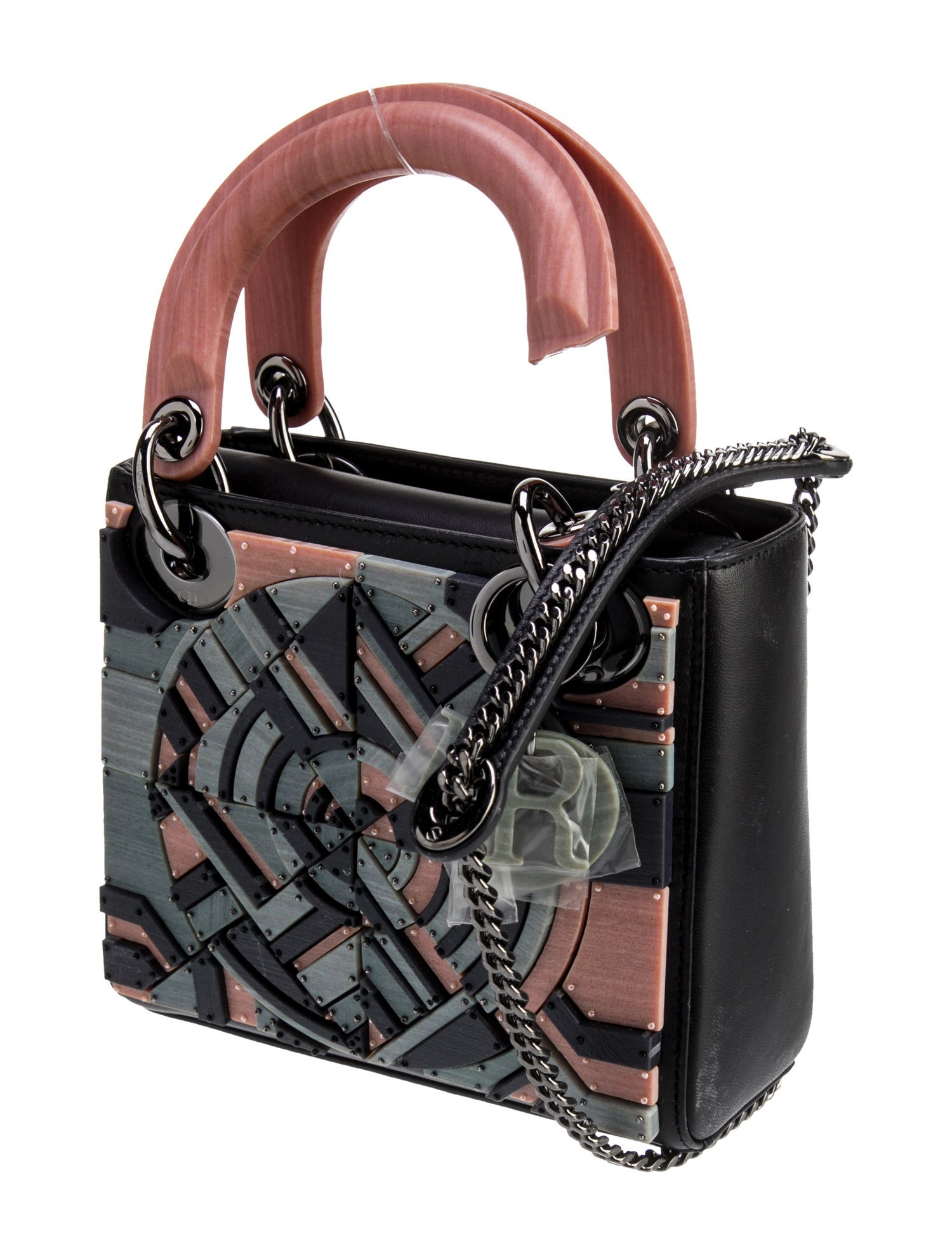 Christian Dior Leather Lady Dior Mini