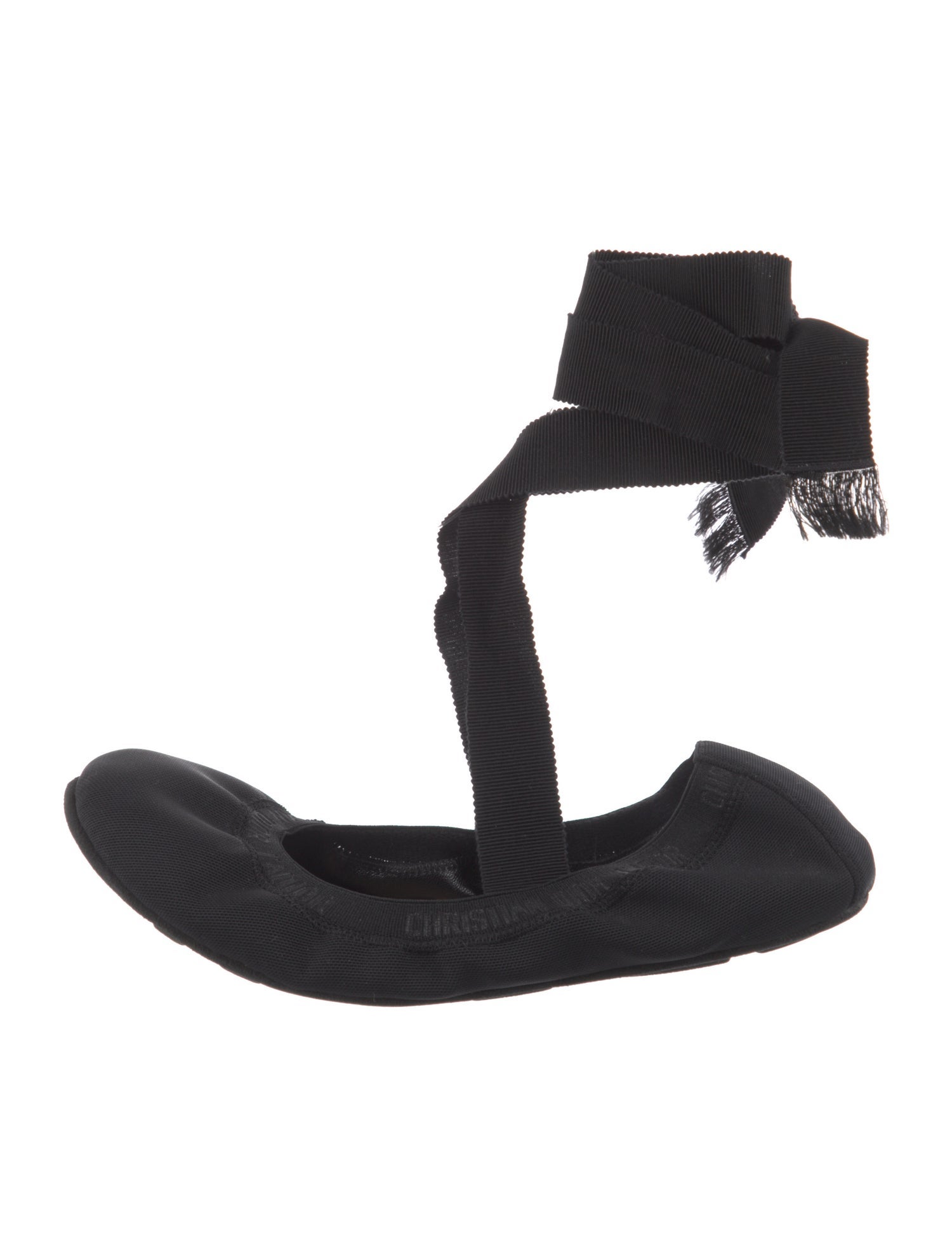 Christian Dior Canvas Flats