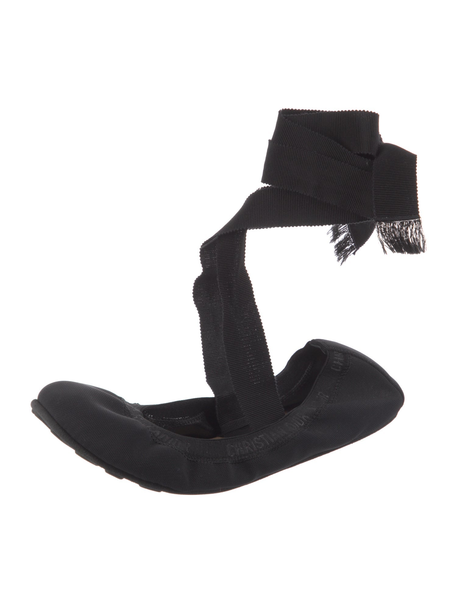 Christian Dior Canvas Flats