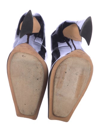 Christian Dior Patent Leather Slingback Pumps