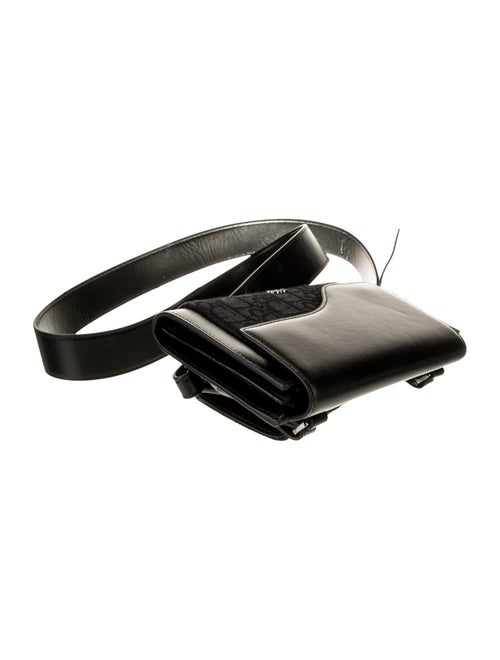 DIOR MEN Oblique Jacquard Crossbody Bag