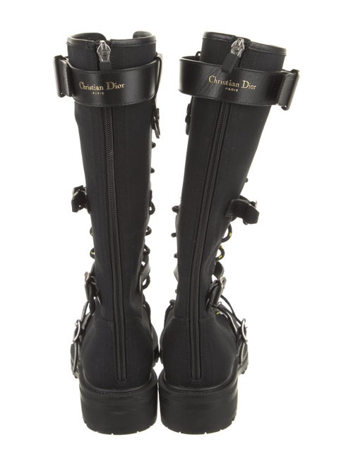 Christian Dior Nylon Combat Boots