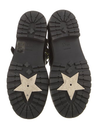 Christian Dior Nylon Combat Boots