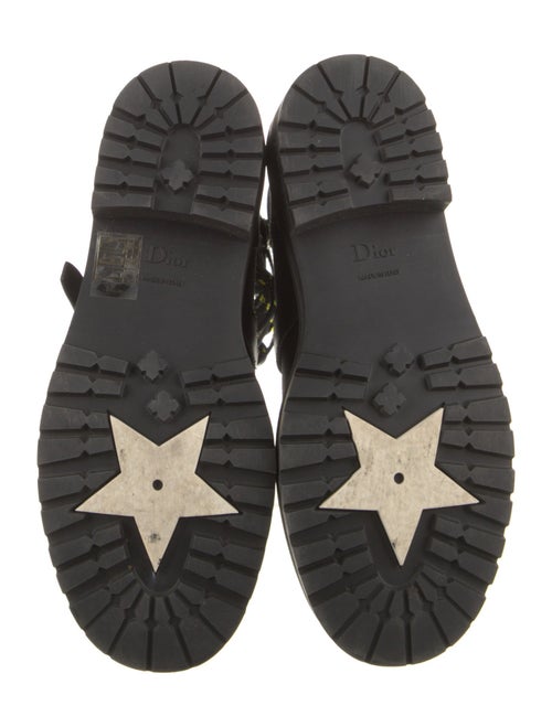 Christian Dior Nylon Combat Boots