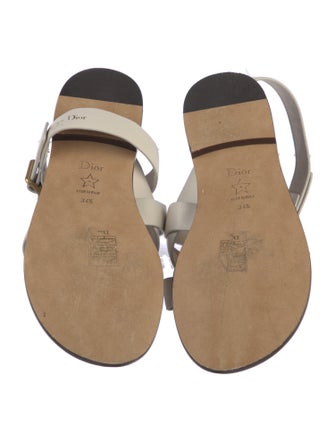 Christian Dior Leather Gladiator Sandals