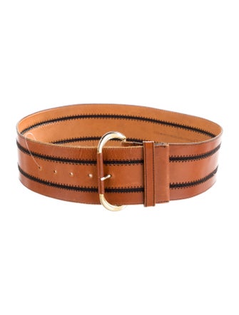 Christian Dior Wide Leather Belt