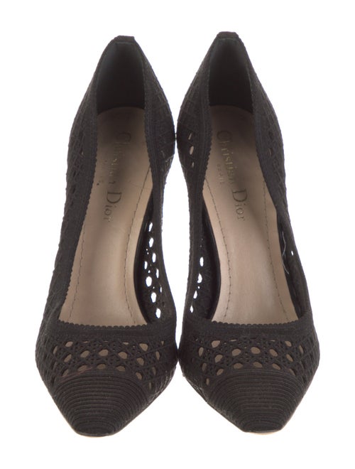 Christian Dior Cannage Pattern Pumps