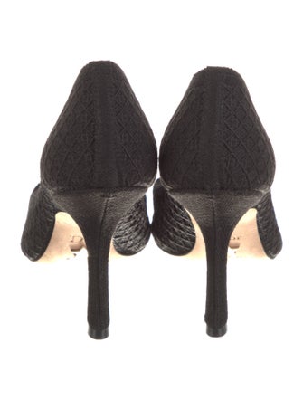 Christian Dior Cannage Pattern Pumps