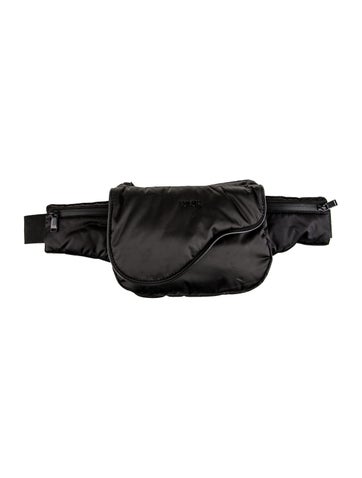 Dior MEN Waist Bags Nylon Saddle Universe Body