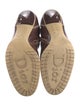 Christian Dior Leather Printed Boots