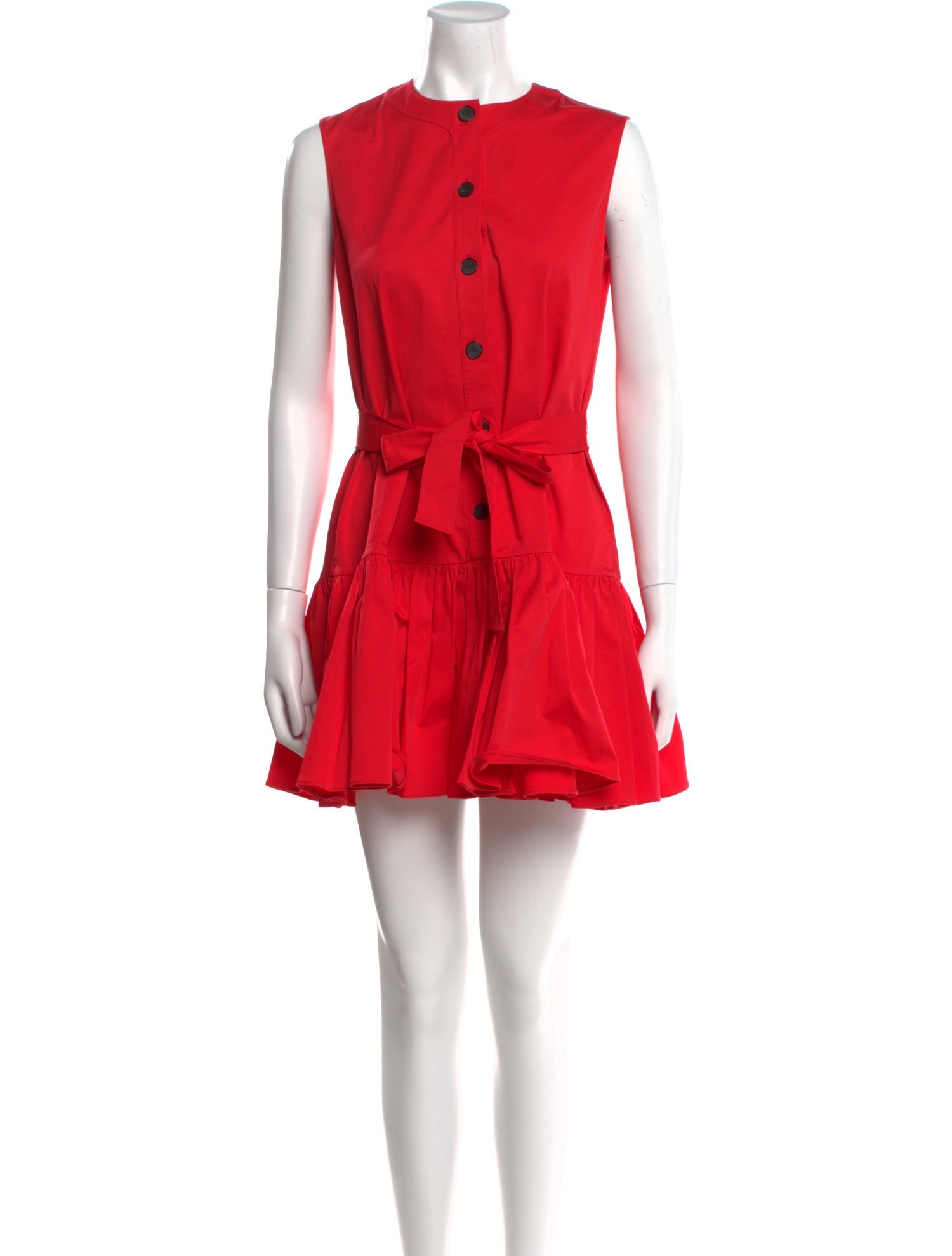 Christian Dior Crew Neck Mini Dress