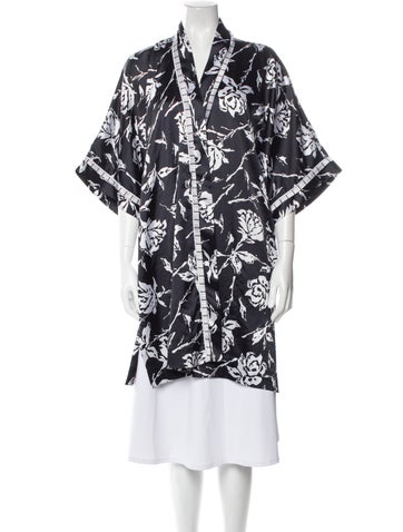 Christian Dior Loungewear Vintage Printed Robe M