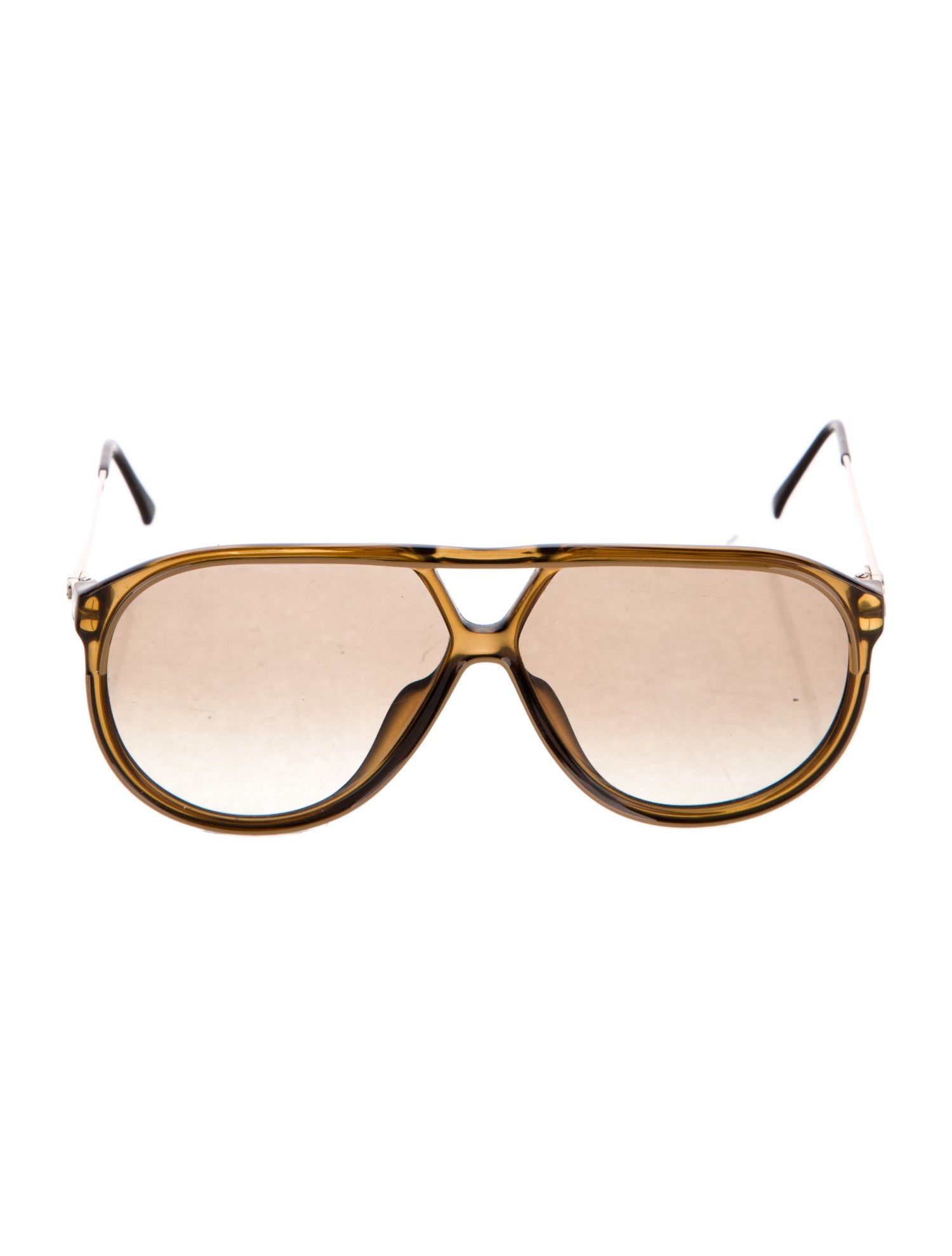 Christian Dior Aviator Tinted Sunglasses