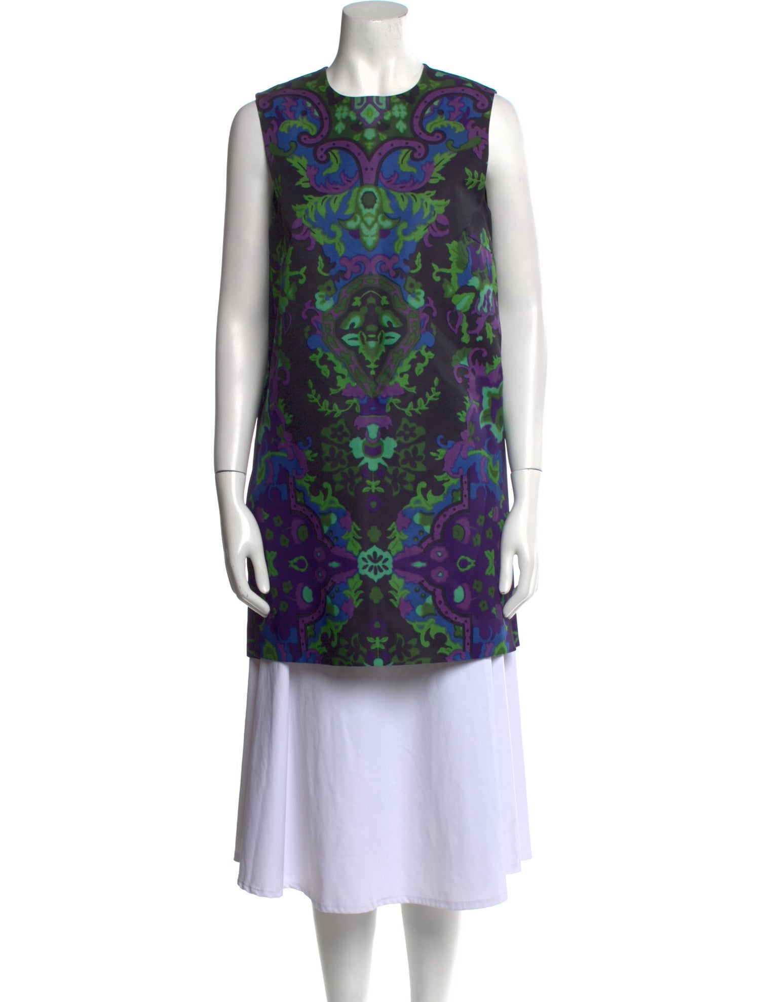 Christian Dior Wool Printed Tunic