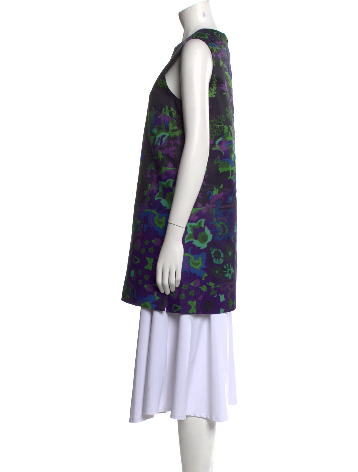 Christian Dior Wool Printed Tunic