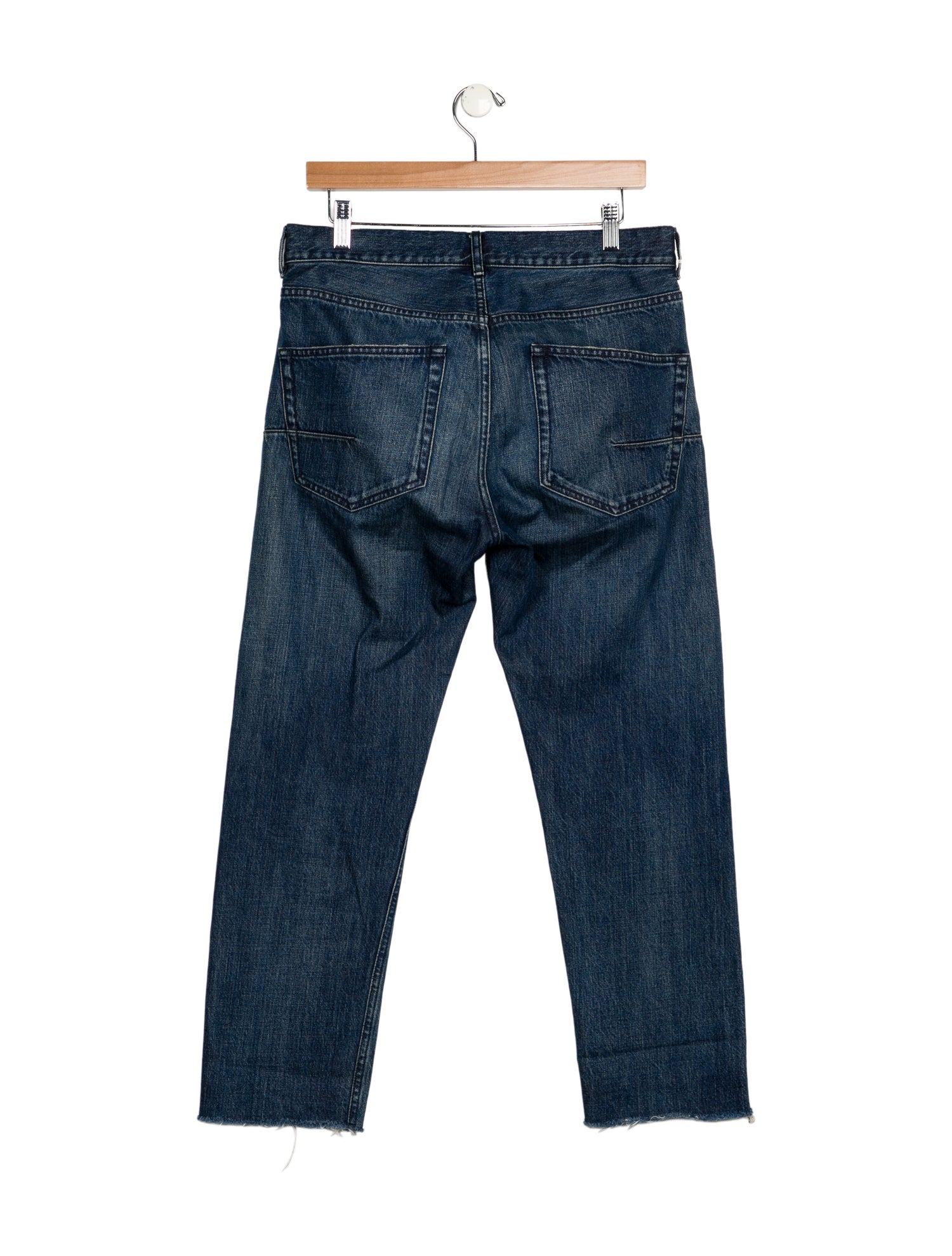 Christian Dior Mid-Rise Straight Leg Jeans