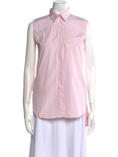 Christian Dior Sleeveless Button-Up Top