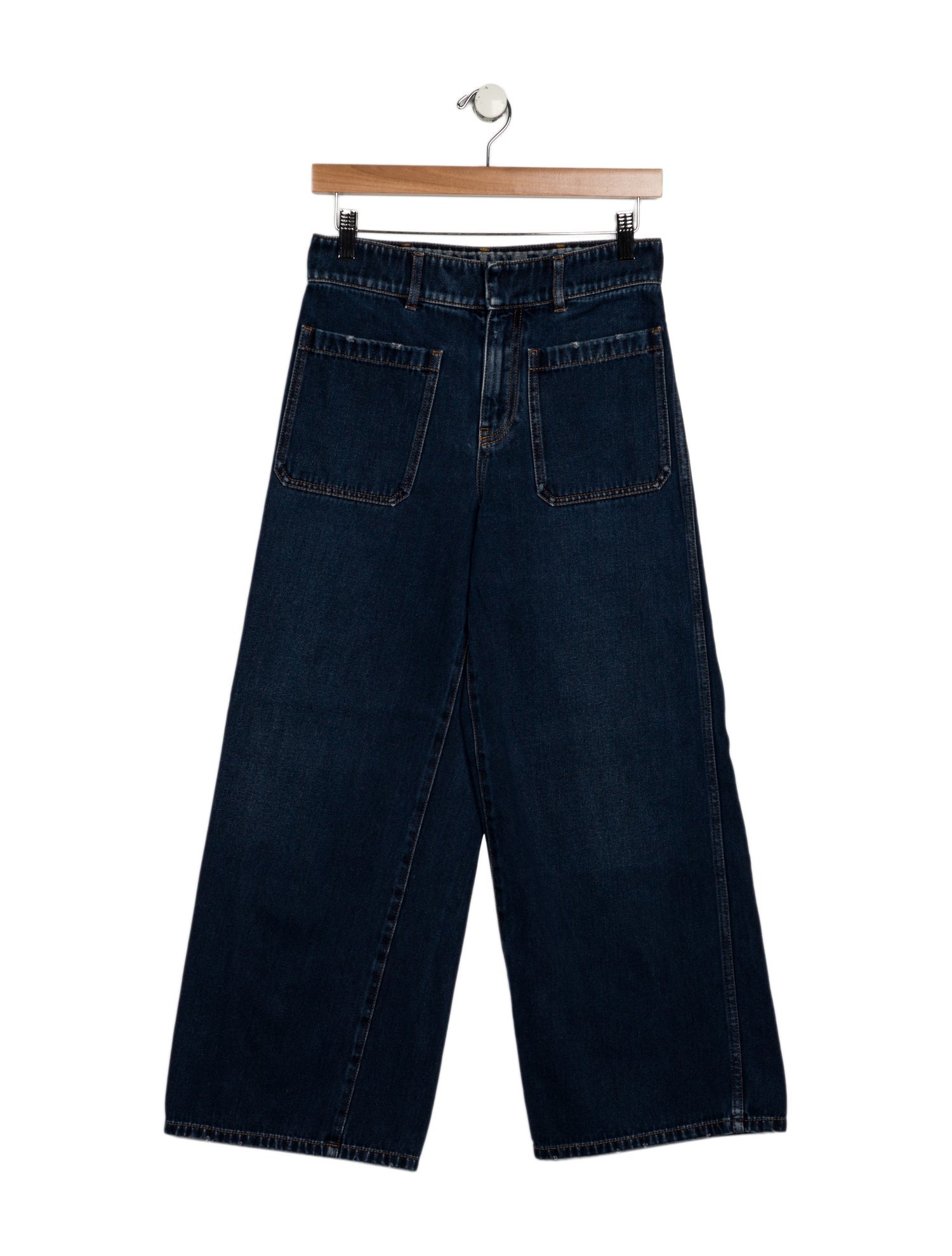 Christian Dior Mid-Rise Wide Leg Jeans