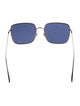 Christian Dior Square Tinted Sunglasses