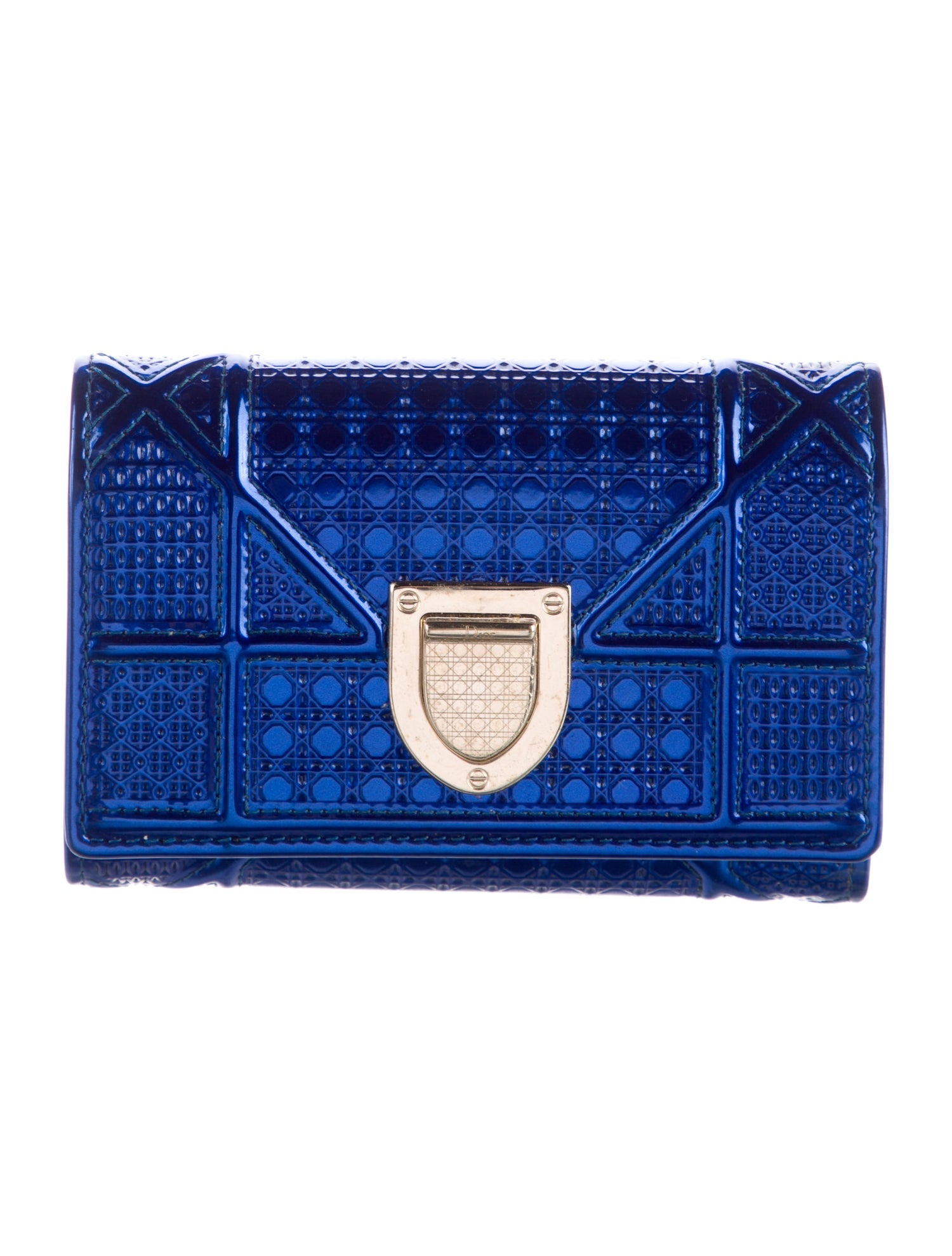 Christian Dior Diorama Cannage Pattern Wallet