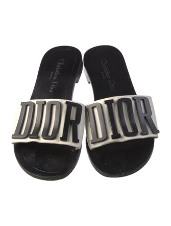 Christian Dior Leather Slides